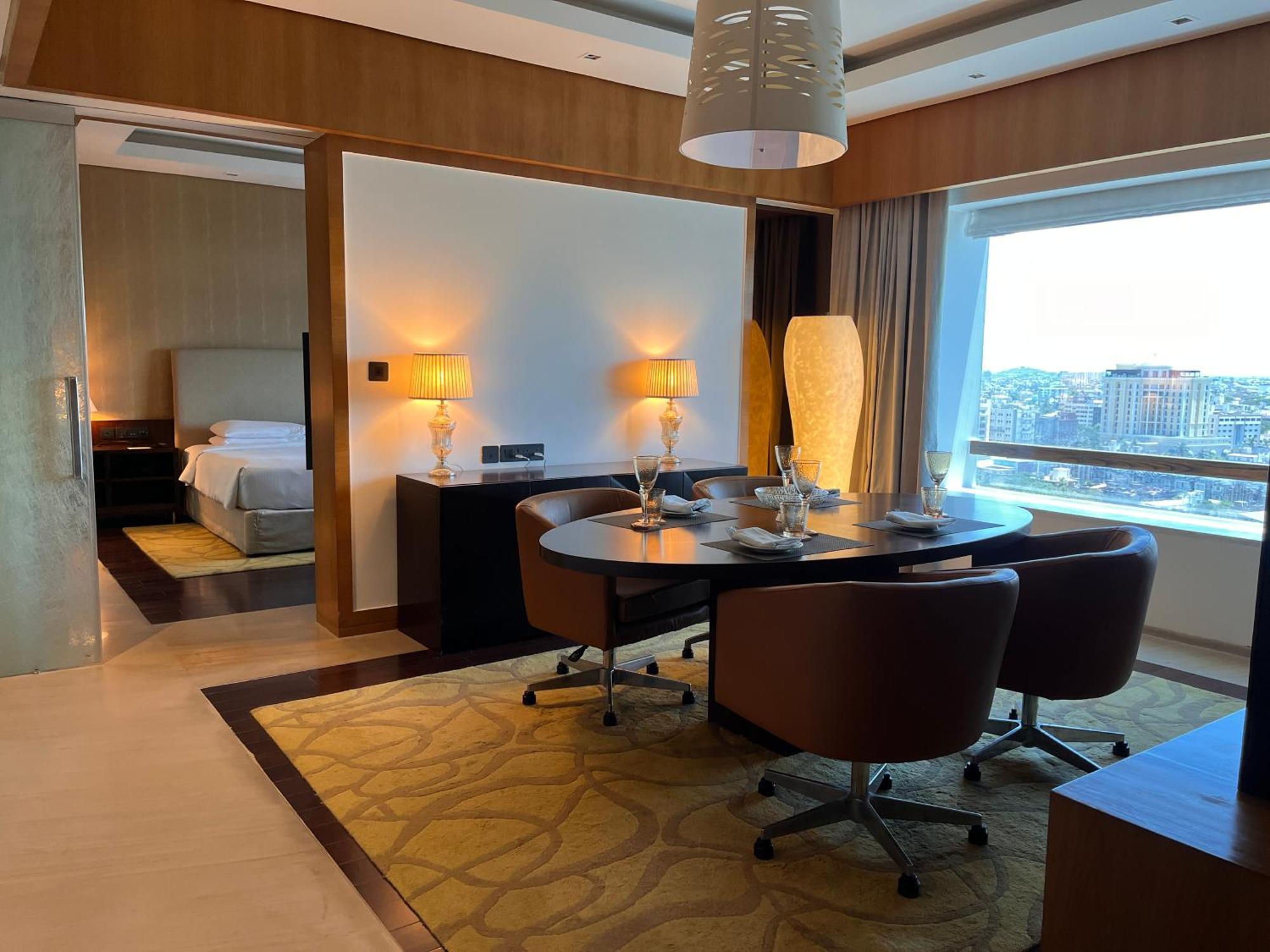 Hyatt Regency Chennai Hotel Exterior photo A suite at the hotel